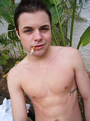 Skater Dustin Smoke And Stroke by Boys Smoking image #7