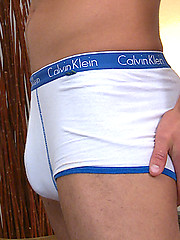 Straight Young Former Marine Jack - Muscular and Hung Long, Thick and Uncut! by English Lads image #4