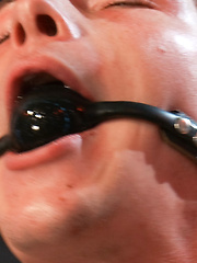 Super Heroes Series - The Moral Keeper with the giant cock gets edged. by Men On Edge image #5