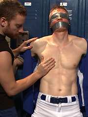 Straight jock gets tied up against his will and edged until he begs for mercy. by Men On Edge image #7