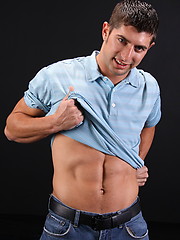 Chaz Riley strokes dick by ChaosMen image #6