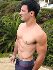 Muscle stud Raymond jacking off by SeanCody image #5
