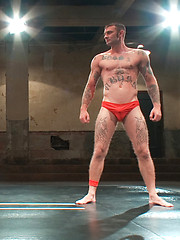 Two big boys are fighting it out for sexual domination! by Naked Kombat image #4