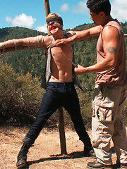 Logan Stevens is captured and edged. by Men On Edge image #8
