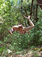 Logan Stevens is captured and edged. by Men On Edge image #8