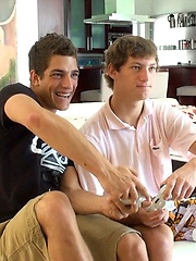 Cute twinks Ariel Vanean and Jack Blue - Condom Free by BelAmi Online image #8