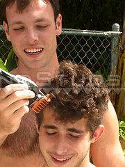 HOT DUO - Naked Haircut & Sexy Shower with Hung Daddy Loren and Boy Toy Deo! by Island Studs image #5