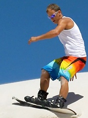 Colin Hewitt and Luke Hamill - Adventure Series - Sandboarding by BelAmi Online image #8