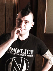 Horny Hairy Punk With Mohawk by Alternadudes image #6