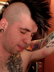 Horny Hairy Punk With Mohawk by Alternadudes image #6