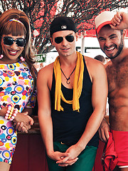 On set with the stars of KINGS OF NEW YORK by Lucas Entetainment image #3