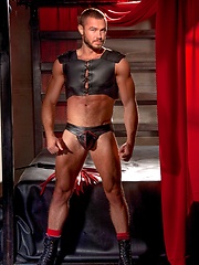 Jessy Ares in leather gear and jock straps by Colt Studio image #6