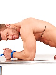 Muscle athlete Landon Conrad bounded by Bound Jocks image #5