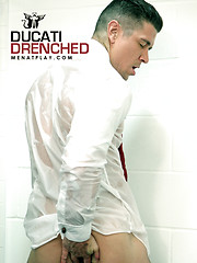 Ducati Drenched. Starring Trenton Ducati by Men at Play image #7