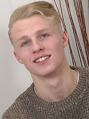 Blond Personal Trainer Ben Shows off his Hard Abs & Big Uncut Erection! by English Lads image #4