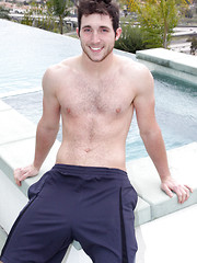 Brunette hottie Gavin strokes dick by SeanCody image #4