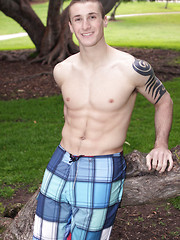 Hot athlete Brice naked by SeanCody image #5