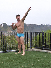 Hot studs Dane and Jordan in bareback fuck scene by SeanCody image #5