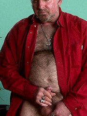 David Kavo strokes his small cock by Pantheon Bear image #9
