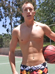 Horny jock Bryan strokes his cock by SeanCody image #4