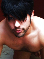 Latino Emo Twink With Thick Cock Sprays Load by Alternadudes image #6