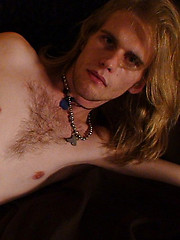 Long Haired Rocker With Thick Dick and Unshaved Pubes by Alternadudes image #6