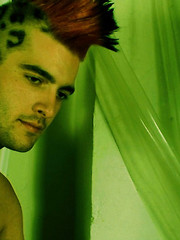 Punk With Mohawk and Tats Rubs in the Tub by Alternadudes image #6