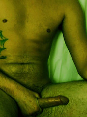 Punk With Mohawk and Tats Rubs in the Tub by Alternadudes image #6