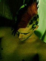 Punk With Mohawk and Tats Rubs in the Tub by Alternadudes image #6