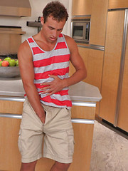 Horny stud Micah strokes his cock by SeanCody image #5