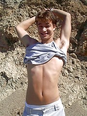 Sexy teen shoots a hot load all over his tight young body. by Mount Equinox image #6