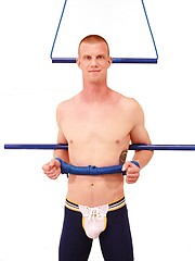Blake Daniels and Dominic Pacifico oral sex and bondage by Bound Jocks image #8