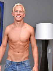 Hot blond twink Everett strokes dick by SeanCody image #5