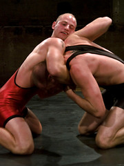 Big-cocked first-timer stud fights muscular Southern boy, followed by fucking. by Naked Kombat image #6