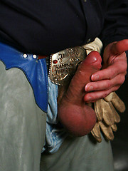 Old cowboy gets naked by Pantheon Bear image #10