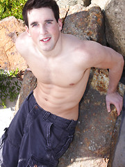 Hot young athlete Stewart strokes his cock by SeanCody image #5