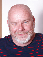 Bald daddy Sterling Steel shows his small cock by Hot Older Male image #7
