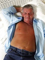 Gray daddy Warren Bucks by Hot Older Male image #8