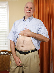 Bald daddie Jerry Joe naked by Hot Older Male image #6