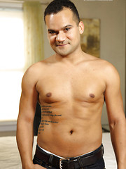 Tony Vega strokes uncut dick by Hot Older Male image #6