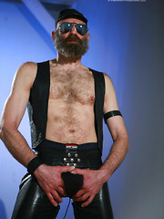 Dan Black in a leather gear by Hot Older Male image #6