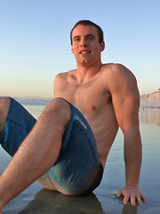 Hot muscle athlete Jayden jacking off his boner by SeanCody image #6