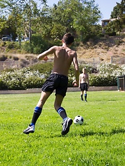 Scoring Off the Field. Evan Parker, Stefan Nash. by Helix Studios image #7