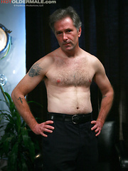 Dick Stahber plys with his dick by Hot Older Male image #10