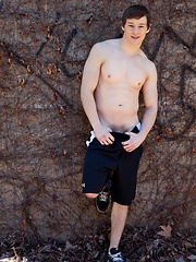 Max Steel shows his cock and butt outdoors by Randy Blue image #6