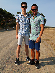 Ryan and Diego fucking in the Australian bush by Bentley Race image #8