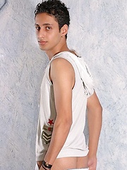 Skinny latino boy Mauricio strokes dick by Young Hot Latinos image #7