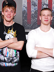 Horny twinks Johnny Forza and Duncan Tyler fucking by Broke Straight Boys image #5