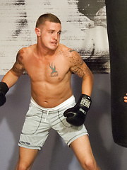 Cock sucking and ass fucking in a boxing school by Hot House Backroom image #10