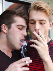 Patrick And Austin Smoke Suck by Boys Smoking image #10